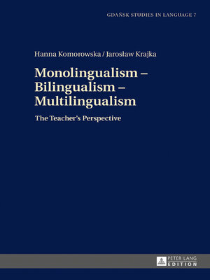 cover image of Monolingualism  Bilingualism  Multilingualism
